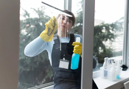 Nettoyage de vitres intérieures et extérieures à Désaignes